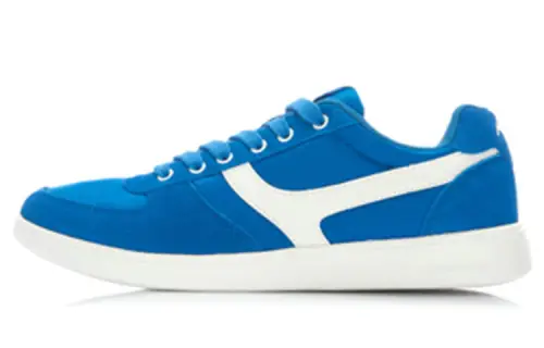 Li Ning Breathable And Wear resistant Skateboard Shoes Men's White Blue