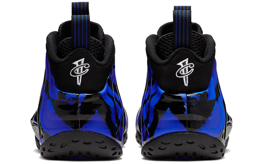 Кроссовки Nike Foamposite One Memphis Tigers OG (сине-черные) — Синий / чёрный — фото 3