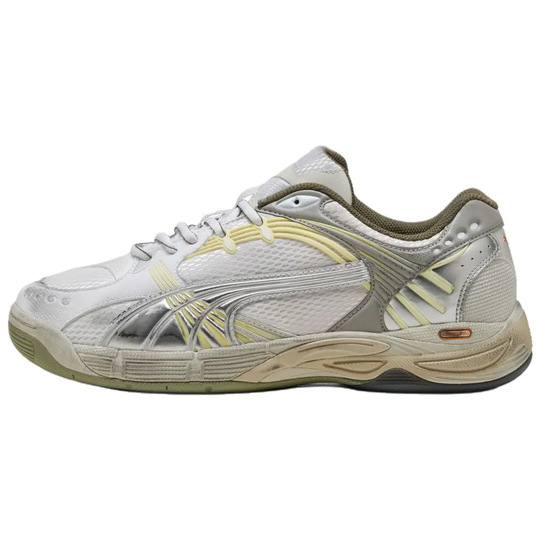 PUMA Kessel Pro Support Training Shoes Men's White Silver