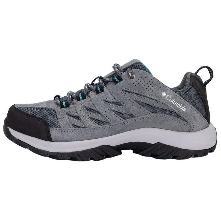 Columbia Crestwood Cushioning Slip Resistant Abrasion Resistant Low top Hiking Shoes Women’s Gray