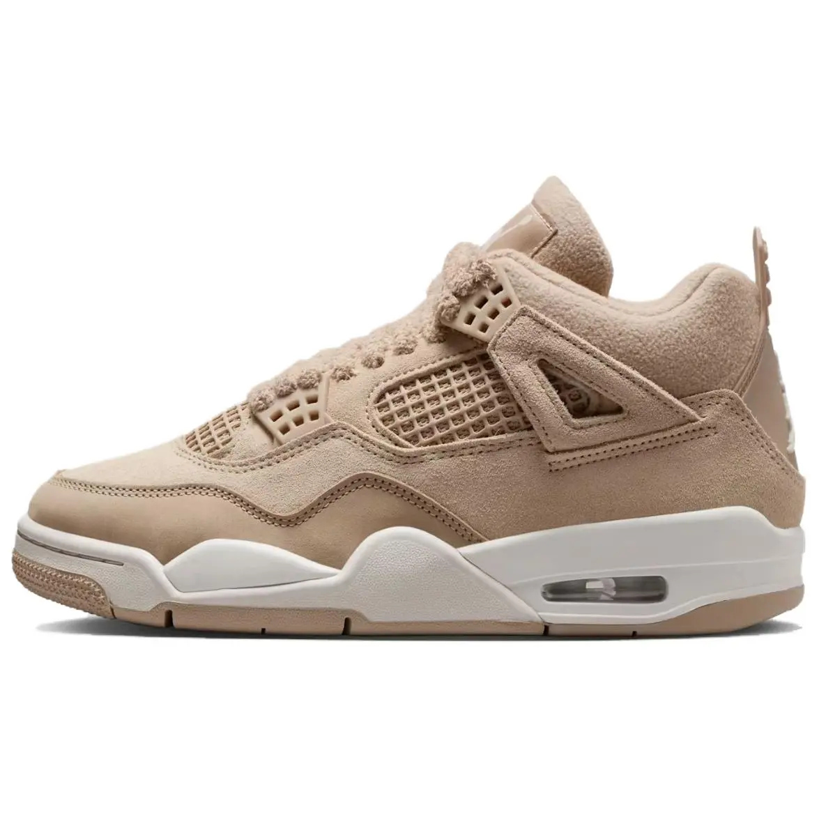 Jordan Air Jordan 4 Mid top Vintage Basketball Shoes Women's Brown