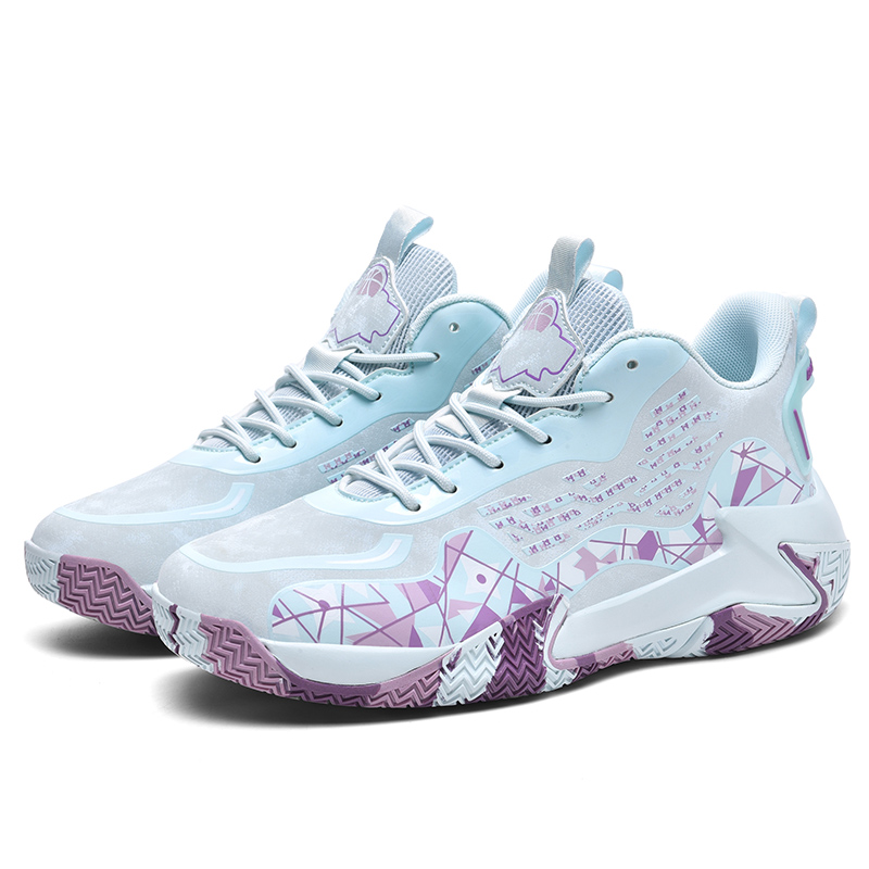MEKY Slip Resistant Abrasion Resistant Mid top Basketball Shoes Men’s