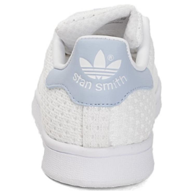 Женские кеды adidas originals STAN SMITH (белые / синие) — Белый / синий — фото 5