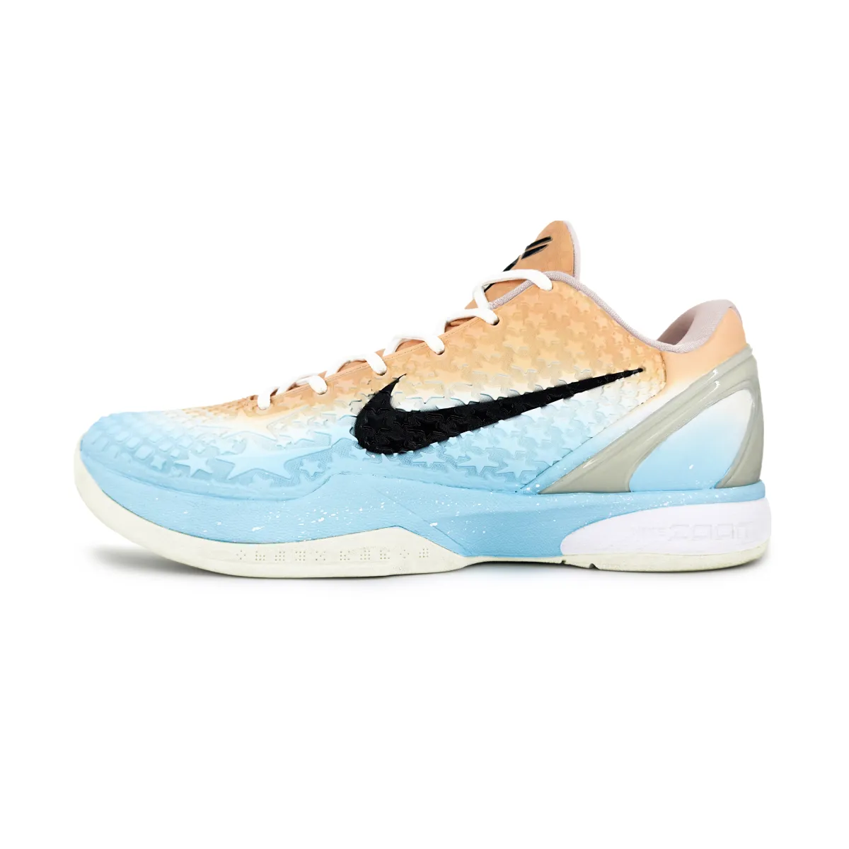 Nike Zoom Kobe 6 'All Star 2.0' Cushioning, Wear Resistant Low top Basketball Shoes Unisex Orange Blue