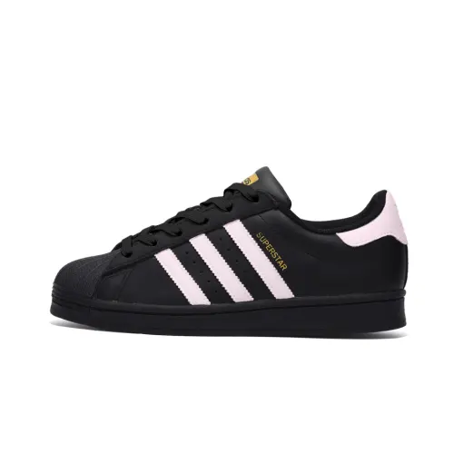 Adidas Originals SUPERSTAR Slip Resistant Abrasion Resistant Low top Skateboard Shoes Unisex Black