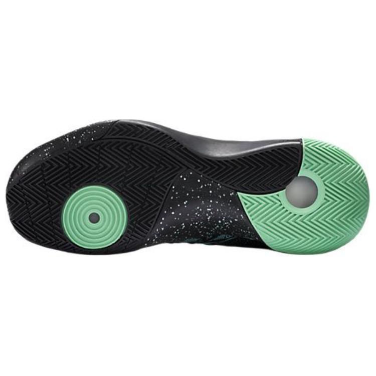 Мужские кроссовки Nike Hyperdunk 2015 PRM EP (черно-зеленые) — Чёрныйзелёный — фото 6