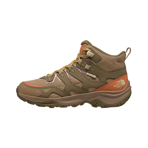 THE NORTH FACE HEDGEHOG 3 Leather Mid top Mountaineering Shoes Women's Umber