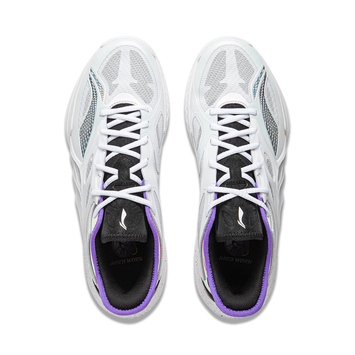Li Ning Speed 12 Basketball Shoes Men’s Low Top Standard White