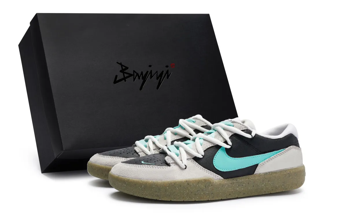 Nike SB Force 58 811 Manufacturing, Water Wood Mingse, Special Shoe Box Slip Resistant Abrasion Resistant