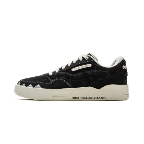Li Ning 001 BTC 2 Low top Skateboard Shoes Unisex Black