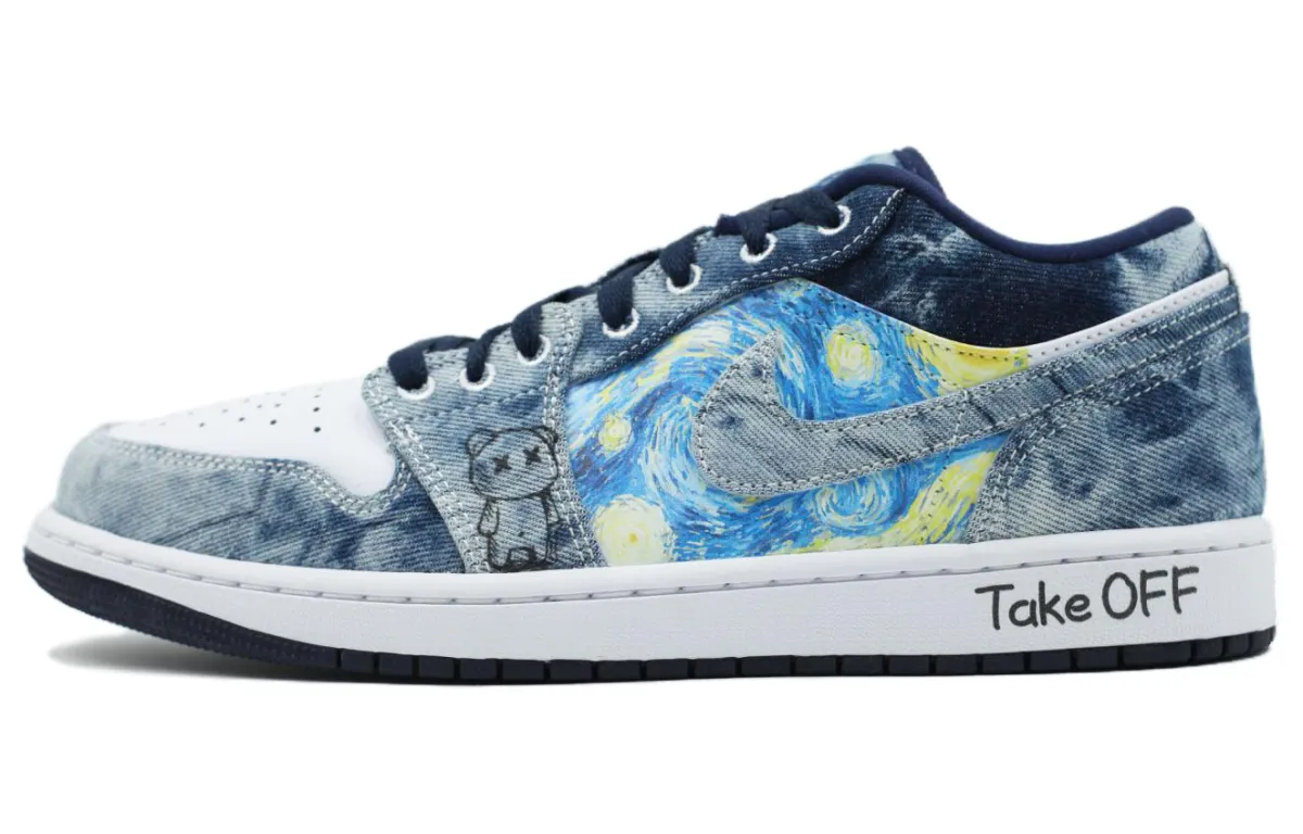 Jordan Air Jordan 1 Skate Shoes Men's Low-top White