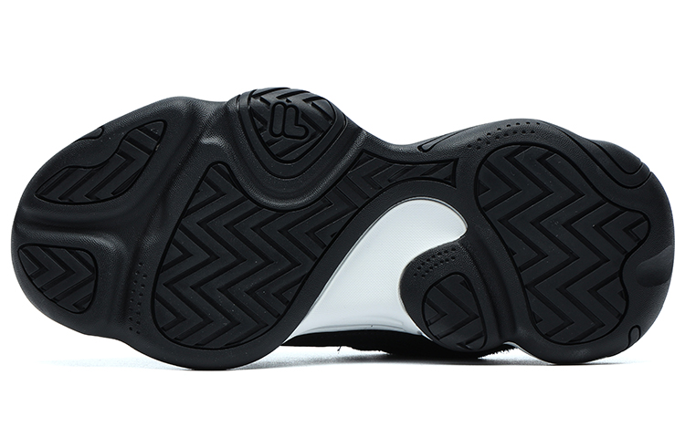 FILA FUSION HERITAGE BASKETBALL Handle Low top Vintage Basketball Shoes Women's Black White