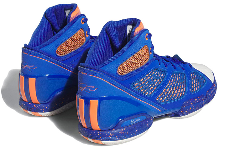 Мужские кроссовки adidas adiZero Rose 1.5 Restomod (синие) — фото 4