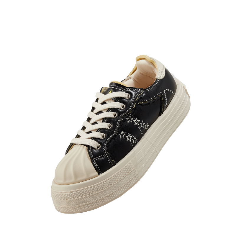 Foreshadow 'POP' Sneaker Low top Skateboard Shoes Unisex Black