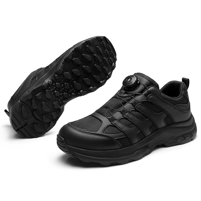 QIANGREN 3515 Mountaineering Hiking Shoes Men’s Black