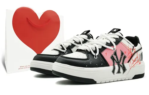 MLB Chunky Liner Low top Skateboard Shoes Unisex Pink