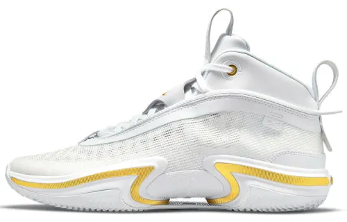 Jordan Air jordan, synthesized shock-absorbing non-slip wear-resistant platinum basketball shoes for men and women, 36