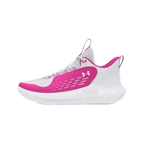 Under Armour UA Breakthru 5 Low top Basketball Shoes Women's Pink White