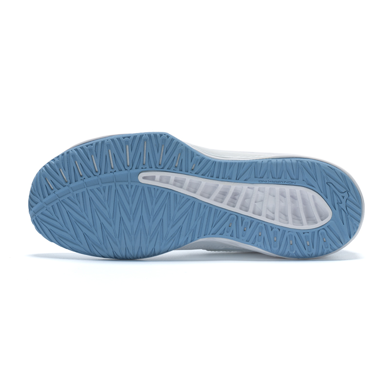 Mizuno Slip Resistant Low top Training Shoes Unisex Glacier Blue