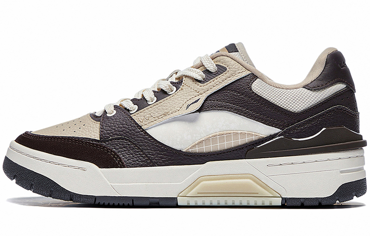 Li Ning RSR 101 Textile, Synthetic Leather Slip Resistant, Abrasion Resistant, Lightweight Low top Skateboard Shoes