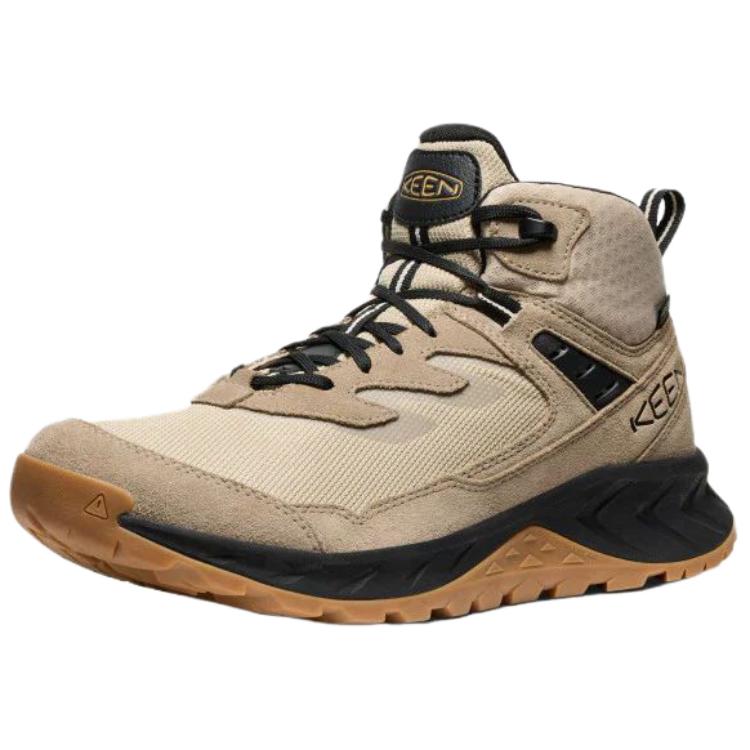 Keen HIGHTRAIL Abrasion Resistant Breathable Mid top Mountaineering Shoes Men’s Brown