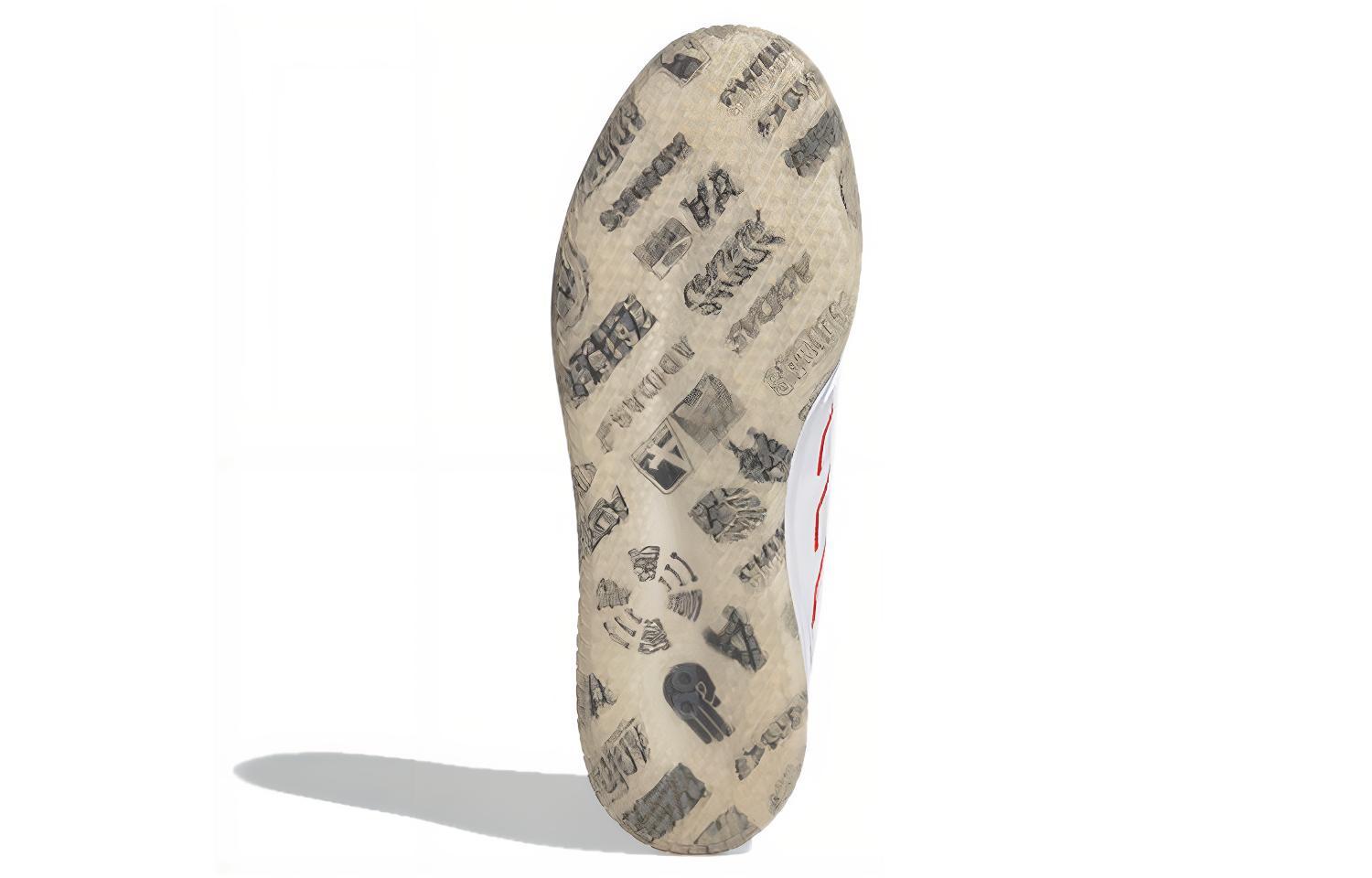 Мужские кроссовки adidas neo gametalker (бело-красные) — Белыйкрасный — фото 6