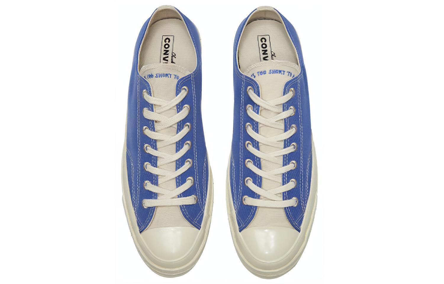Кеды Converse Chuck Taylor All Star 70 Low (голубые) — фото 3
