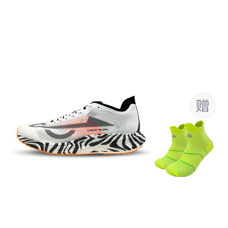 LOOP BURN Top Scorer 3.0 Physical Fitness Test Physical Fitness Test Training Shoes Unisex Leopard Shadow White