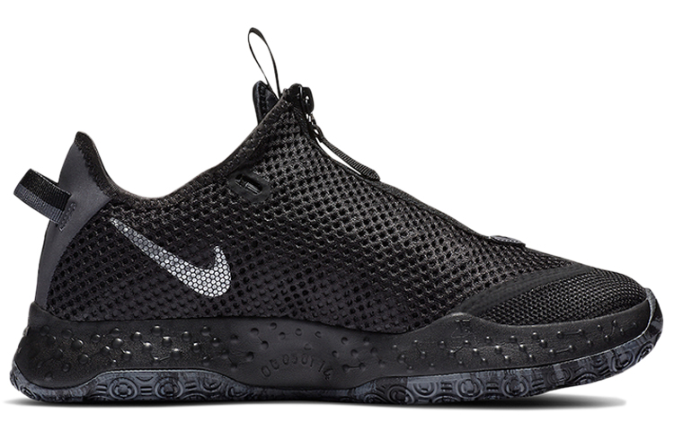 Кроссовки Nike PG 4 EP Triple Black (черные) — фото 2