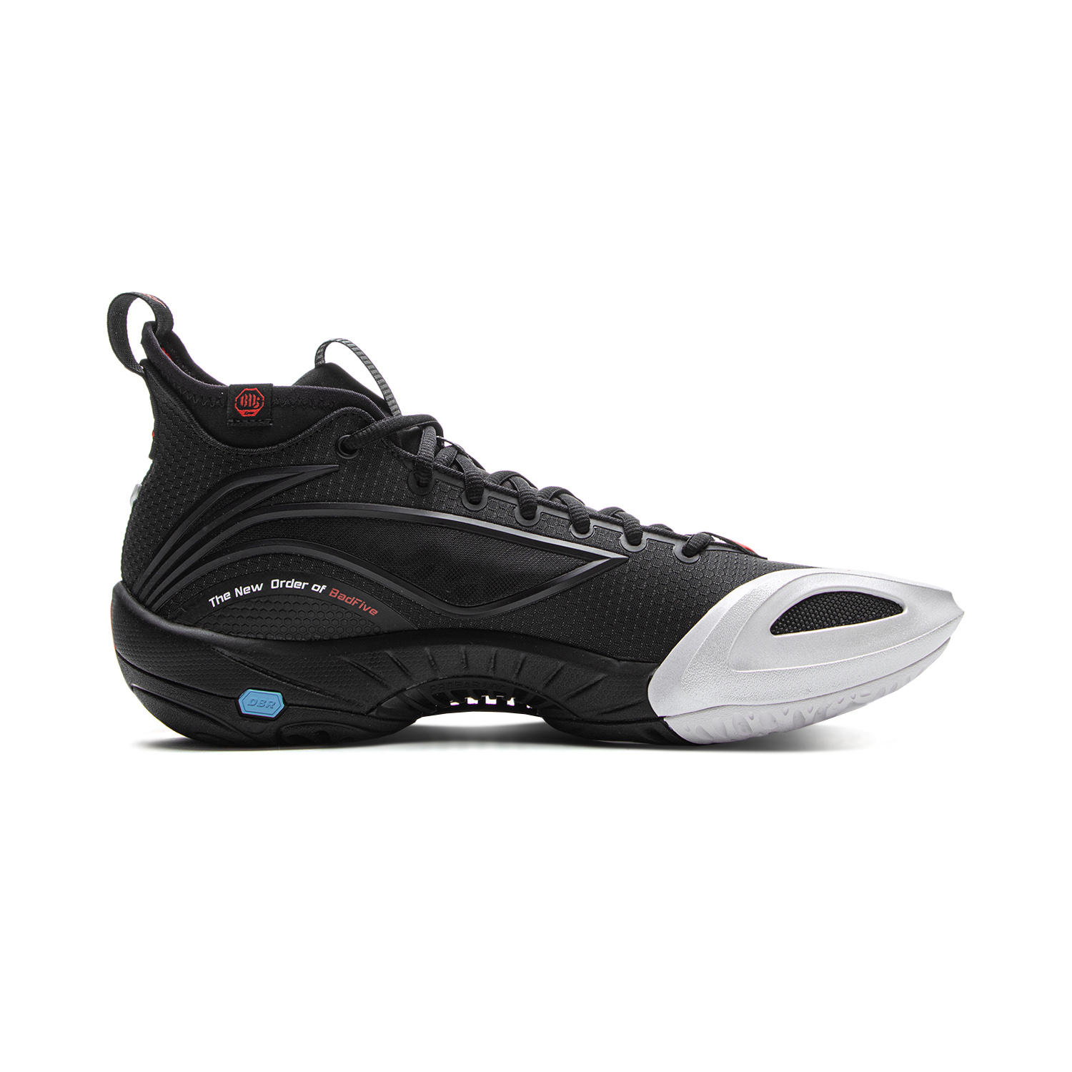 Li Ning BadFive Air 1 Super Cushioning Slip Resistant Abrasion Resistant Breathable Rebound Grip Mid top