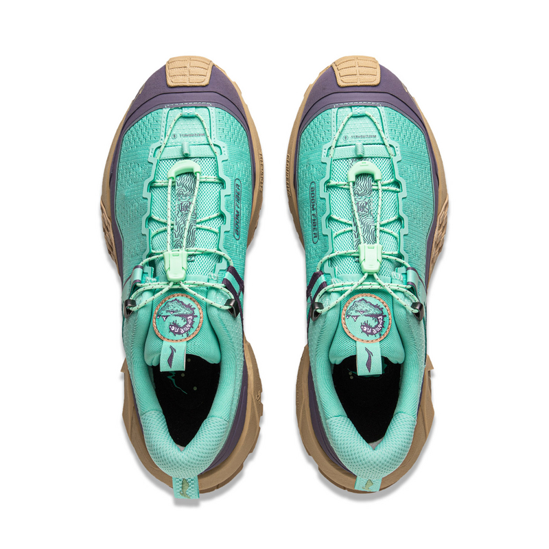 Li Ning Outdoor CF Tracing, Xingchuan Pro Cushioning Slip Resistant Abrasion Resistant Low top Hiking Shoes Unisex