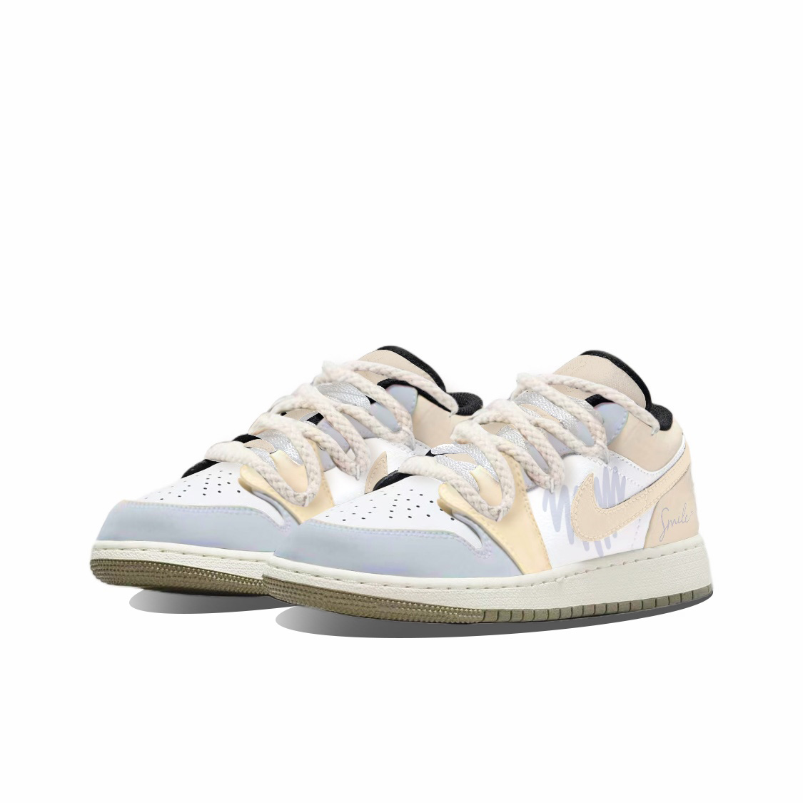 Jordan Air Jordan 1 Free Warm Tone Cushioning Abrasion Resistant Cushioning, Wear Resistant Low top
