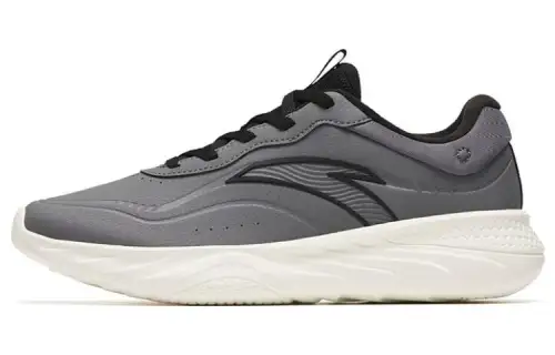 Anta Variety Training Collection Cushioning Slip Resistant Abrasion Resistant Low top Training Shoes Steel Gray