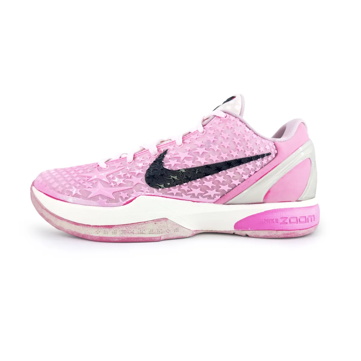 Nike Zoom Kobe 6 'All Star 2.0' All Star Cushioning, Wear Resistant Low top Basketball Shoes Men's Pink