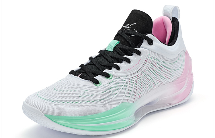 XTEP YUNYUN 8Pro Low top Basketball Shoes Men’s White Green