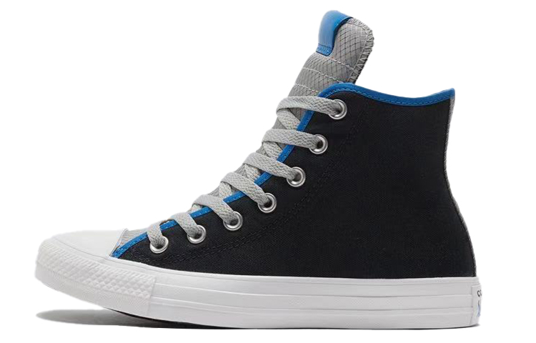 Кеды Converse Chuck Taylor All Star (черно-синие) — Чёрный / синий — фото 1