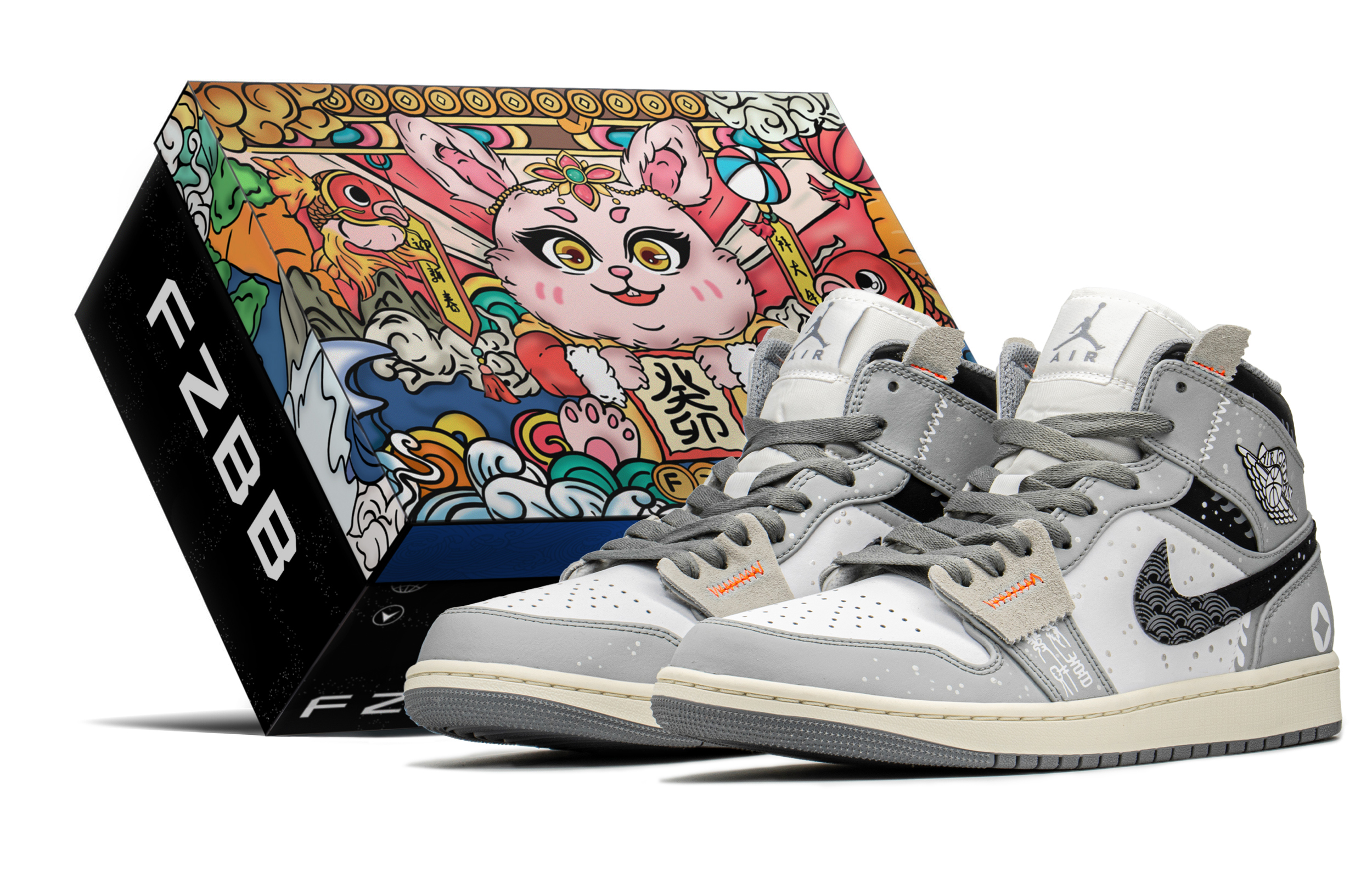 Jordan Air Jordan 1 Leather Slip Resistant Abrasion Resistant Slip Resistant Abrasion Resistant High top