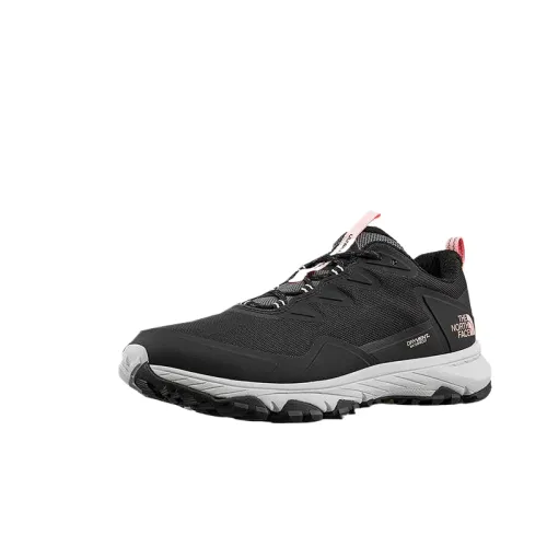 THE NORTH FACE Waterproof Grip Low top Hiking Shoes Women's Black Pink