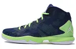 Jordan Super.Fly 4 Basketball Shoes Men's High Top Blue/Green