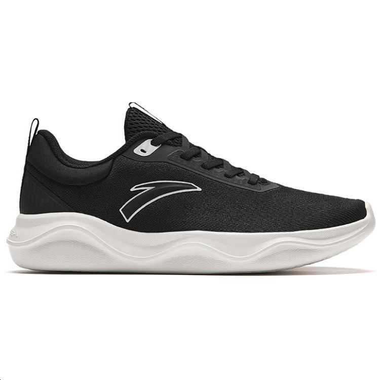 Anta Abrasion Resistant Breathable Low top Training Shoes Men’s Black White