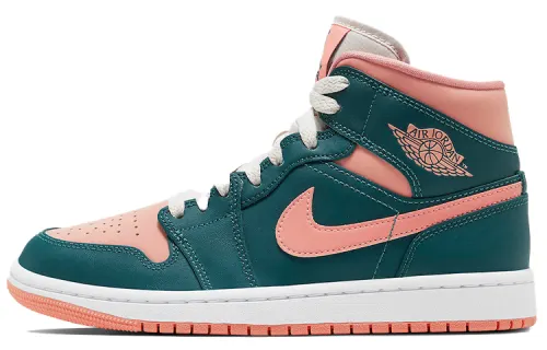 Air Jordan 1 Mid 'Dark Teal Green' Women's