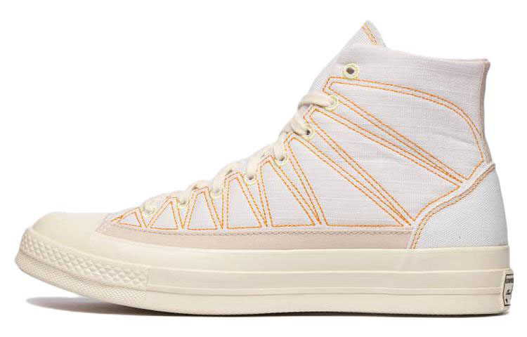 Кеды Converse Converse Chuck 70 Hi (бело-оранжевые)