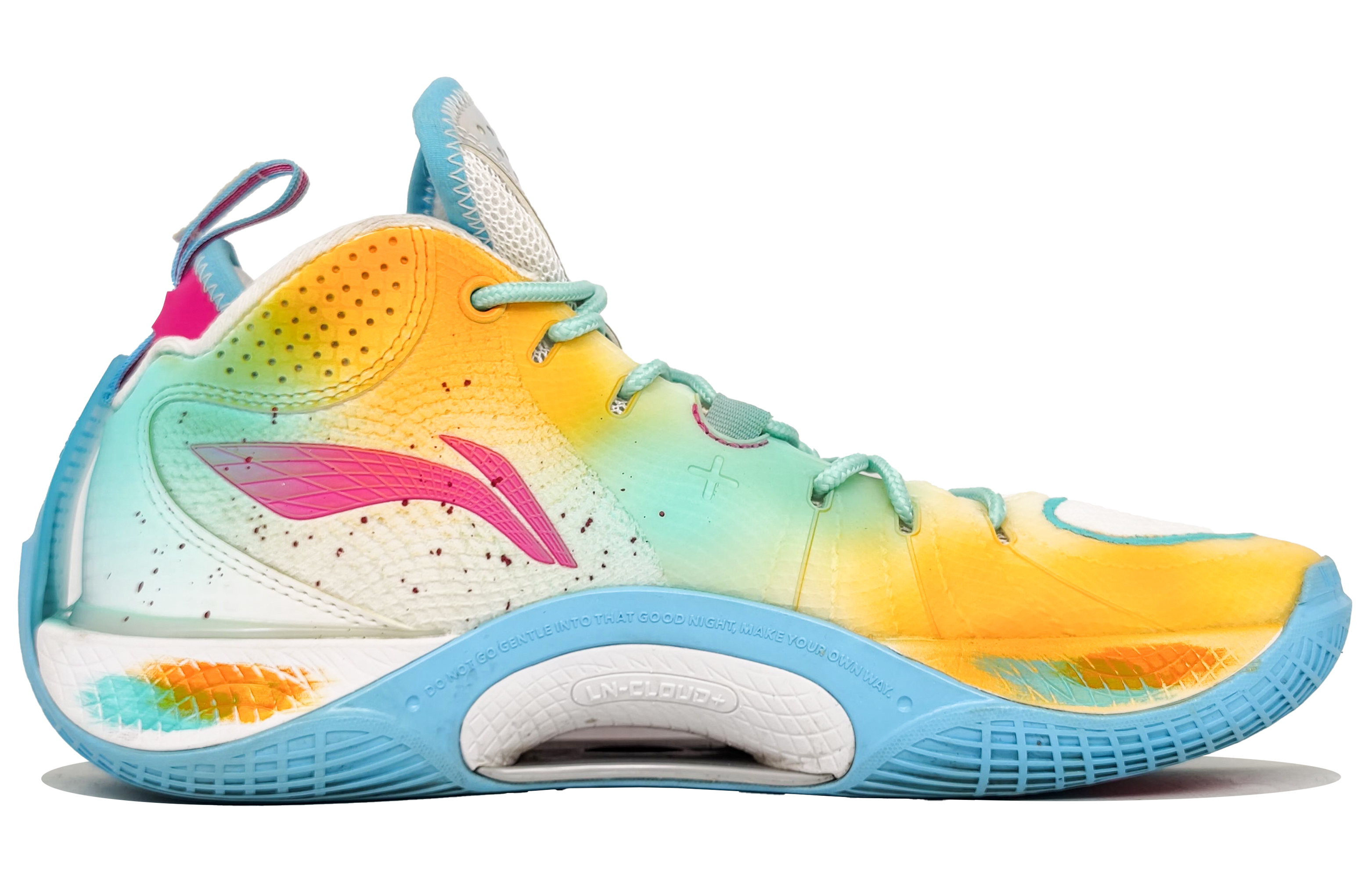 Li Ning Wade Shadow 5 Cushioning Impact Resistant Rebound Cushioning Impact Resistant Rebound Low top Basketball Shoes