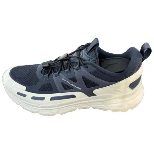 Anta Slip Resistant Abrasion Resistant Low top Hiking Shoes Men's Dark Blue