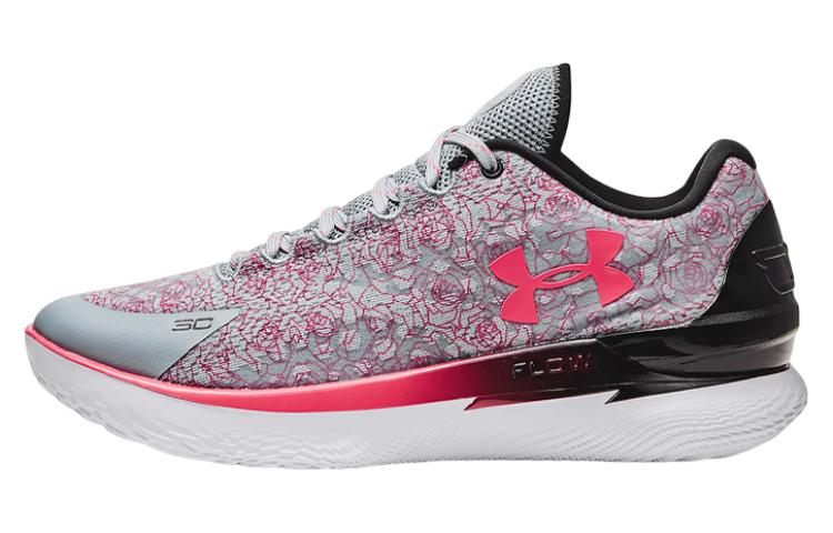 Under Armour Curry 1 Low FloTro \"Mothers Day\" Comfortable Practical Low-top Basketball Shoes Men's Gray Pink