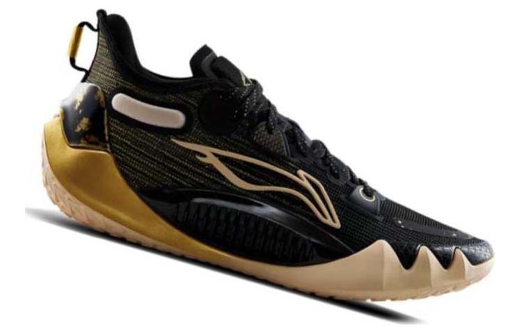 Li Ning JB1 Jimmy Butler 1 Chasing Glory Black/Gold Slip Resistant Low top Basketball Shoes Men’s