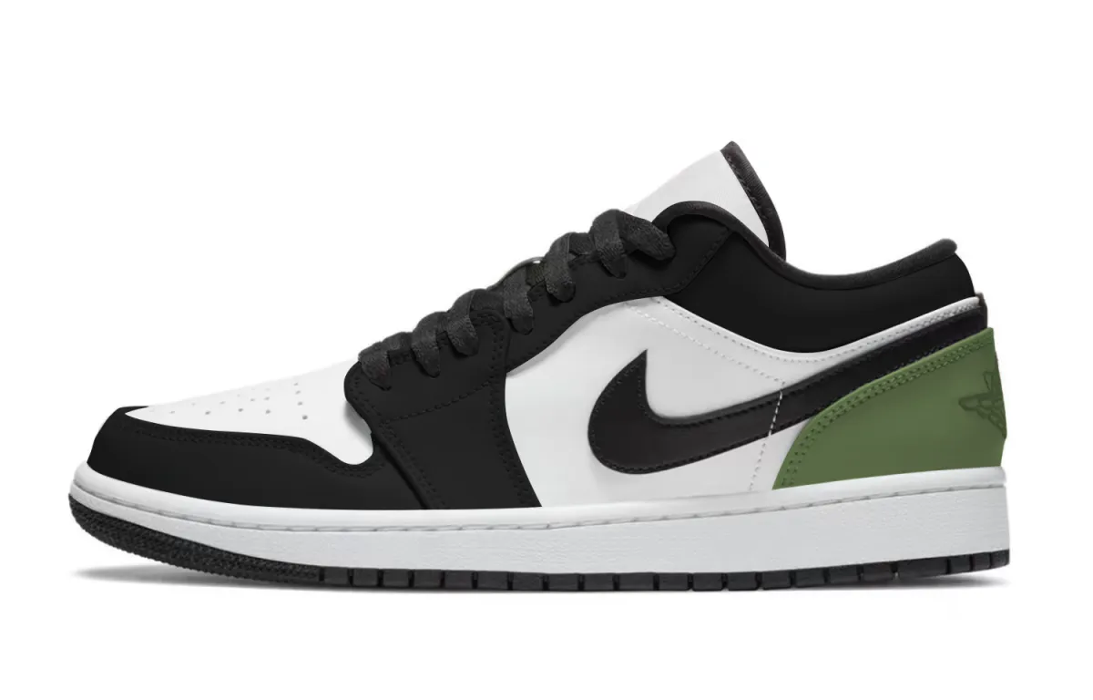 Jordan Air Jordan 1 Matcha Mousse Classic And Versatile Cushioning, Wear Resistant Low top Vintage Basketball Shoes