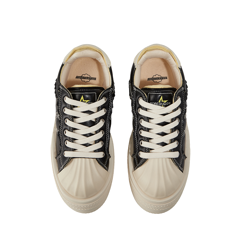 Foreshadow 'POP' Sneaker Low top Skateboard Shoes Unisex Black