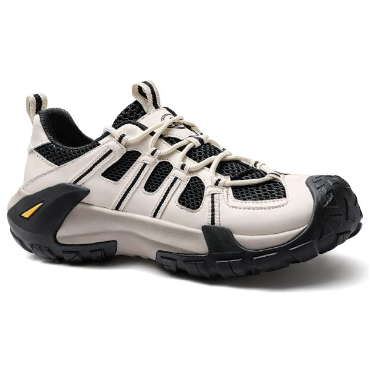 CAMEL Slip Resistant And Abrasion Resistant Coverage Low top Hiking Shoes Men’s