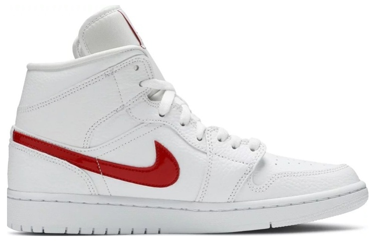 Air Jordan 1 Mid ‘White University Red’ Women’s